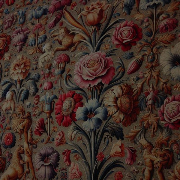 Quelle est la signification des motifs floraux dans les tapisseries de l'époque de la Renaissance en France ?